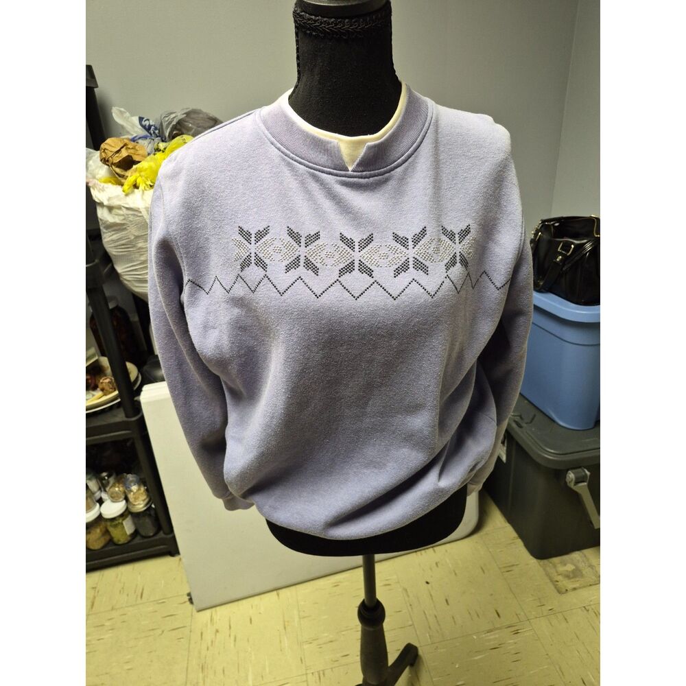 vintage lilac purple crewneck sweatshirt